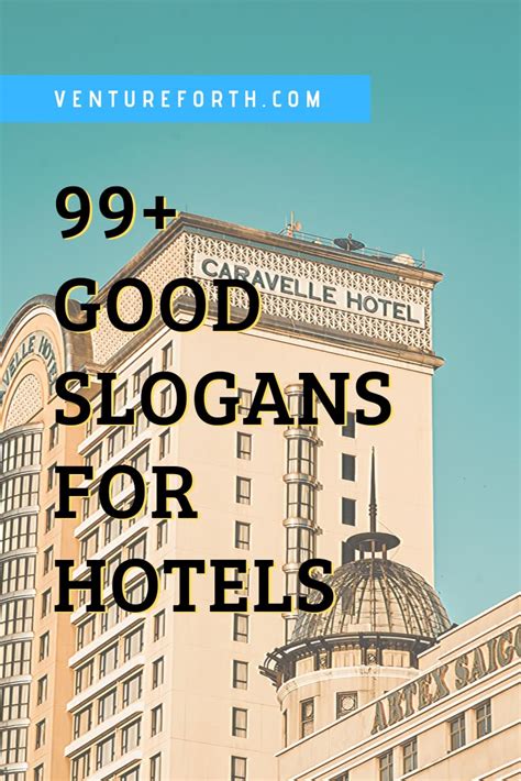hotel slogans|Iba pa.